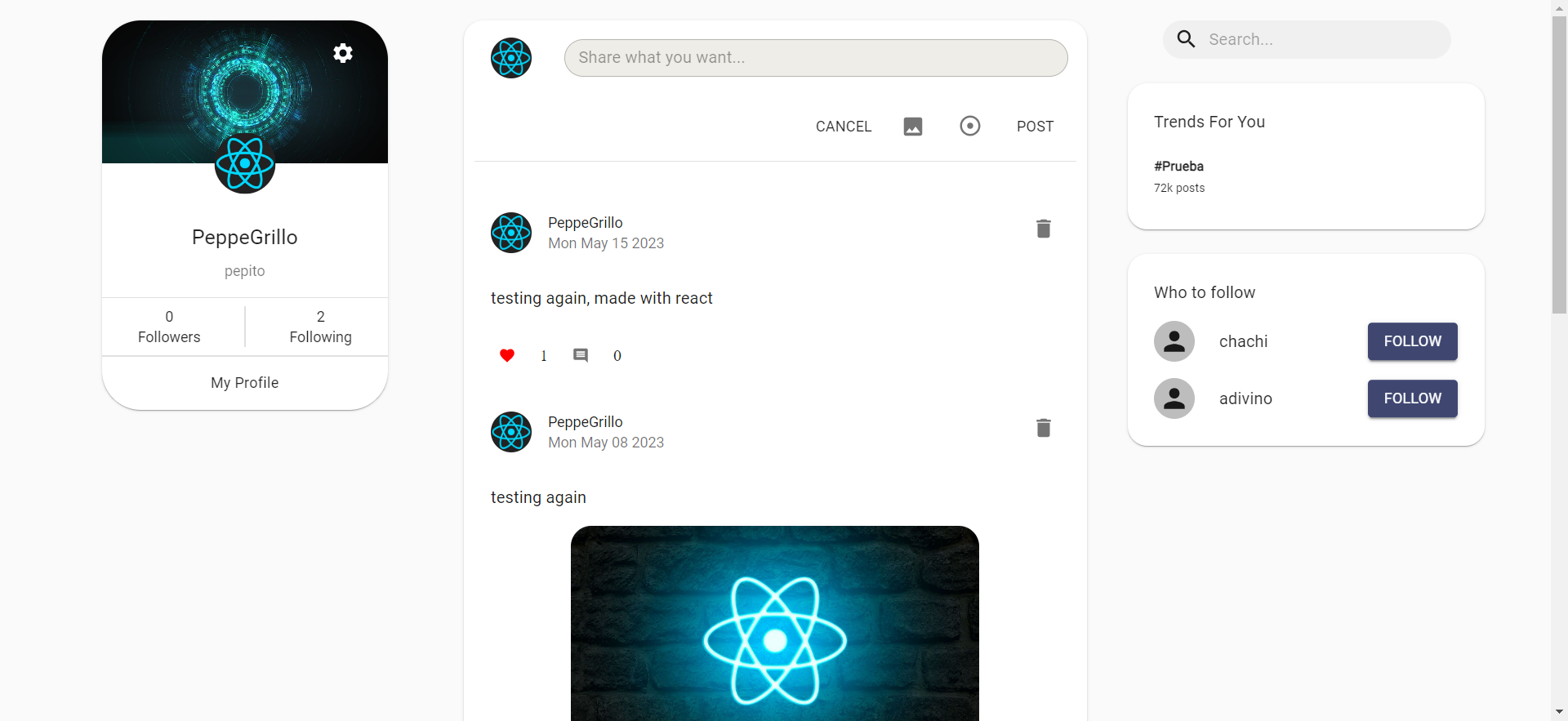 Social App